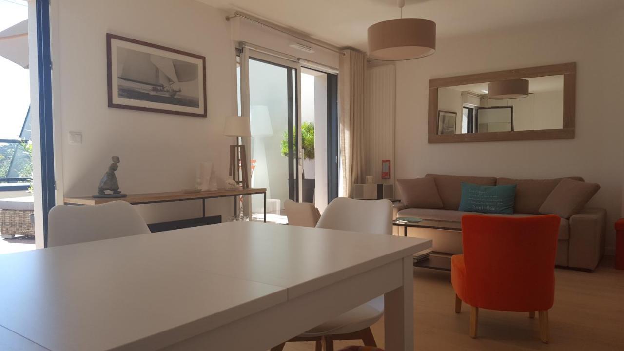 Les Cypres - Appt Avec Terrasse Proche Plage Saint-Malo Dış mekan fotoğraf
