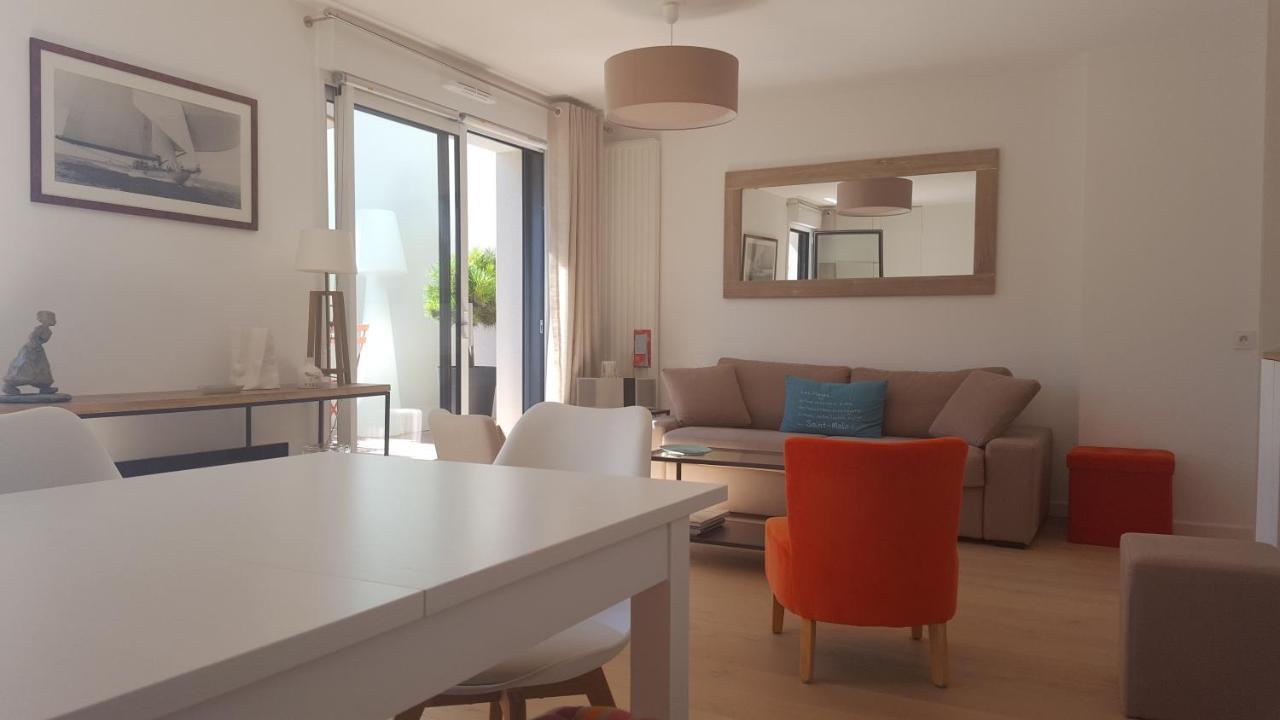 Les Cypres - Appt Avec Terrasse Proche Plage Saint-Malo Dış mekan fotoğraf