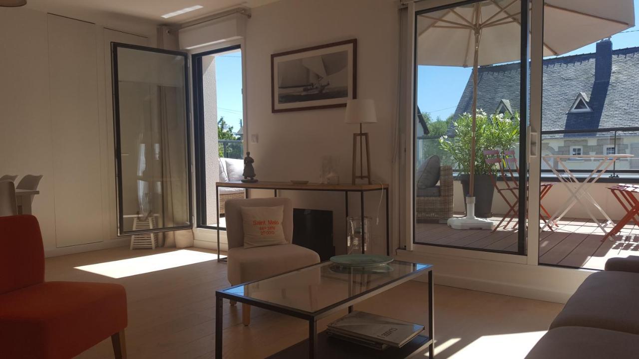 Les Cypres - Appt Avec Terrasse Proche Plage Saint-Malo Dış mekan fotoğraf